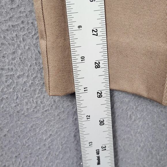 Nordstrom Pants Mens 38x32 Khaki Smartcare Wrinkle-Free Pleated Actual 38x29 - Picture 5 of 15